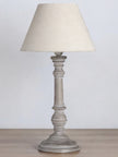 Pella Wooden Neutral Table Lamp