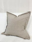 Beige Neutral Luxury Linen Blend Cushion Cover - 45cm x 45cm