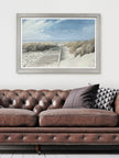 Canvas Framed Print - View To Sea