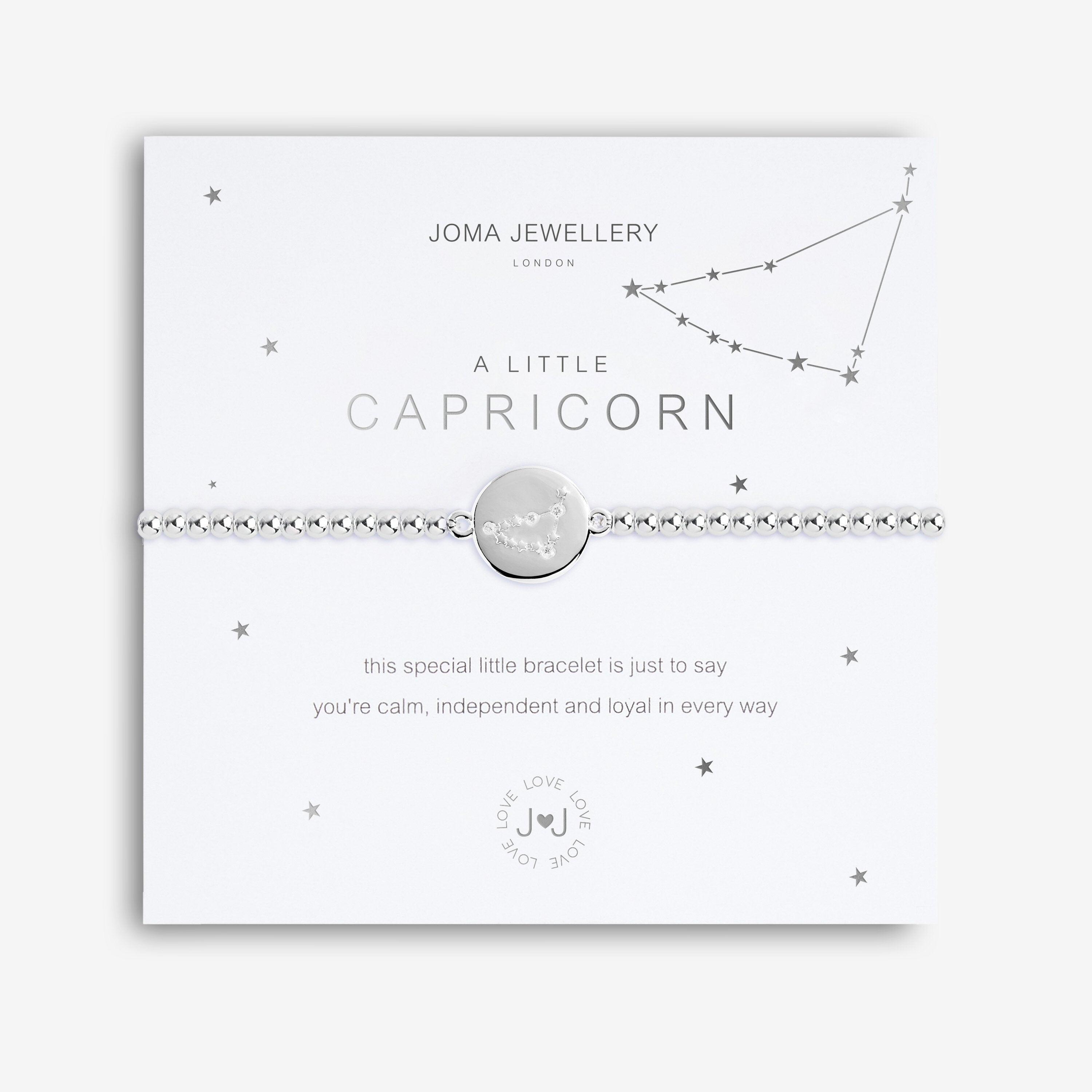 Joma Jewellery - A Little Bracelet Star Sign Capricorn - Lulu Loves Home - Jewellery