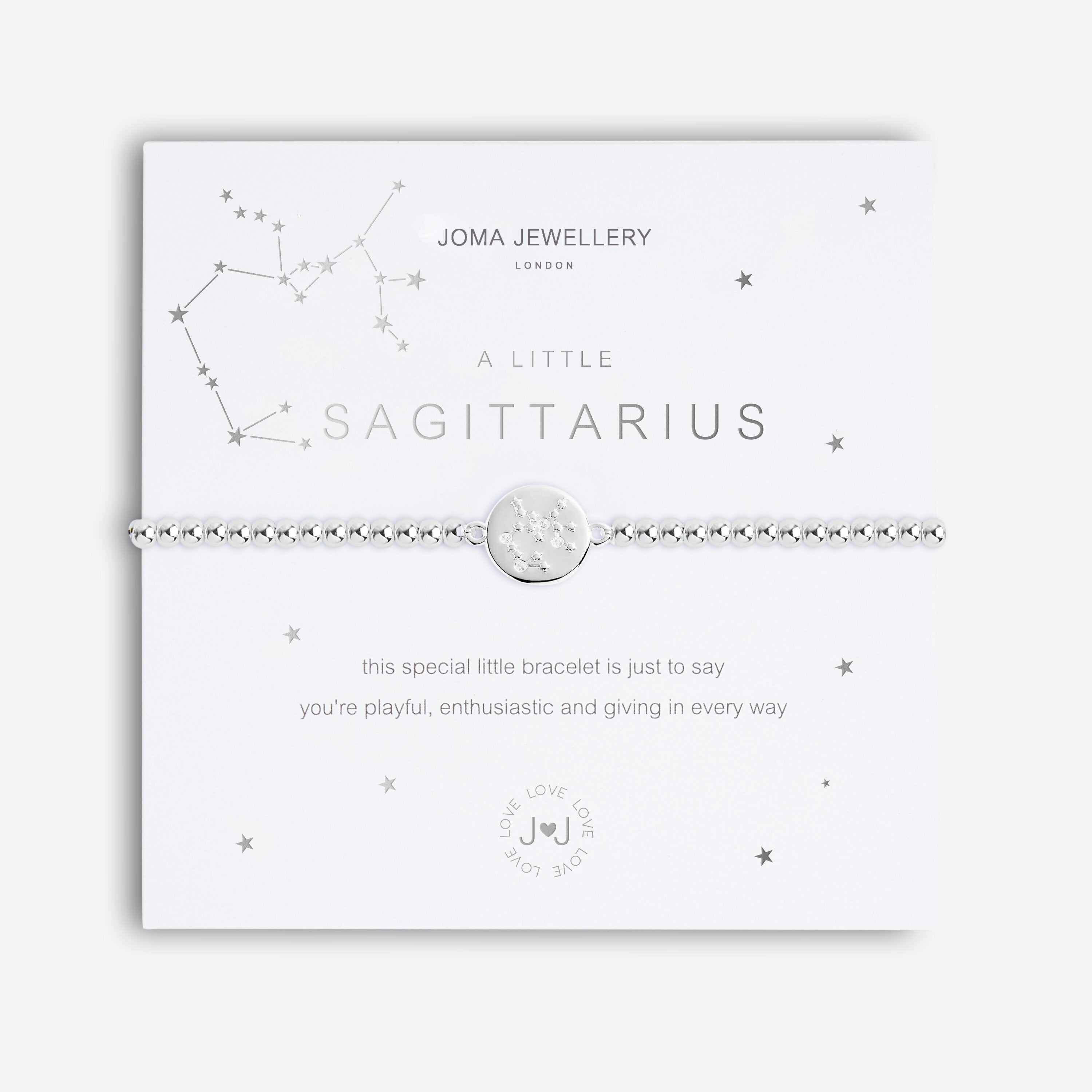 Joma Jewellery - A Little Bracelet Star Sign Sagittarius - Lulu Loves Home - Jewellery