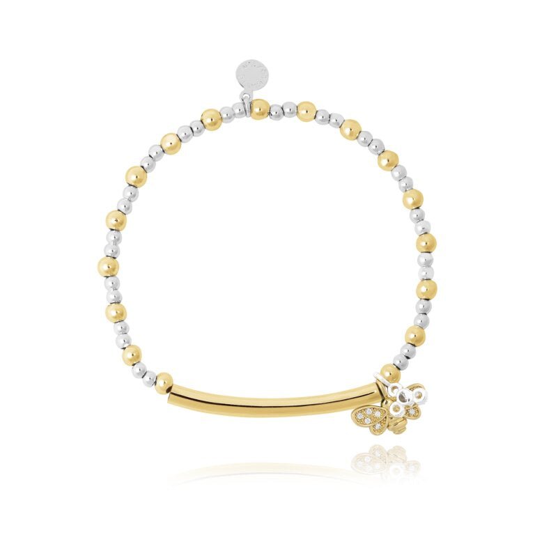 Joma Jewellery, Bracelet Bar - Be Happy Be Bright Bee You - Lulu Loves Home - Jewellery