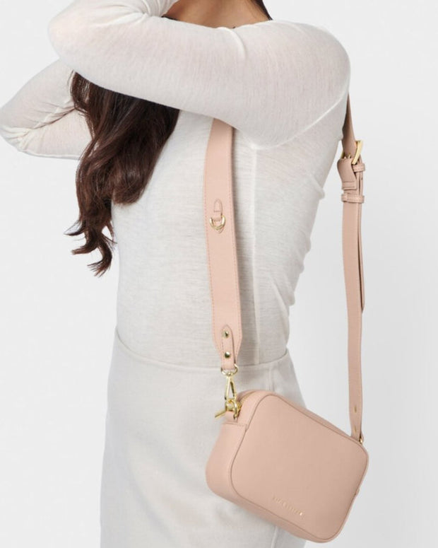 Katie Loxton, Zana Mini Crossbody Bag, Nude Pink