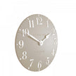 Thomas Kent 12'' Arabic Wall Clock Sand - Lulu Loves Home - Clocks