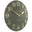 Thomas Kent 20” Arabic Wall Clock Lichen Green - Lulu Loves Home - Clocks