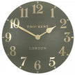 Thomas Kent 20” Arabic Wall Clock Lichen Green - Lulu Loves Home - Clocks