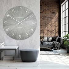 Thomas Kent 30" Wharf Wall Clock Limestone - Lulu Loves Home - Clocks