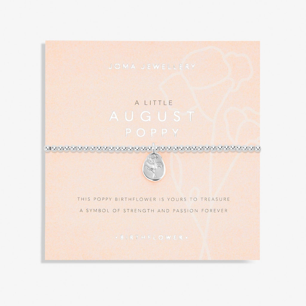 Joma Jewellery - A Little Bracelet August Poppy - Lulu Loves Home - Jewellery