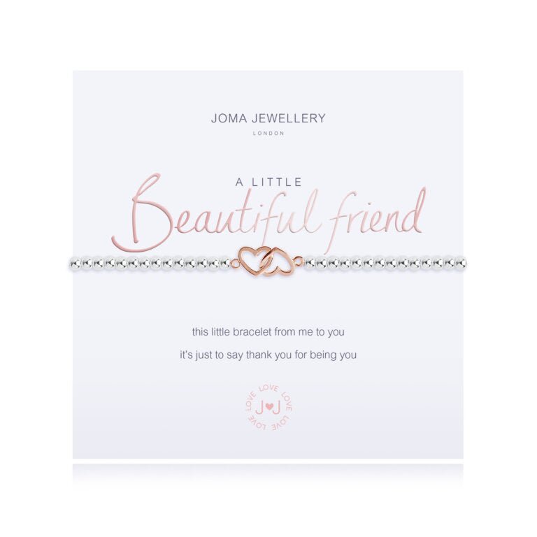Joma Jewellery, A Little Bracelet - Beautiful Friend - Lulu Loves Home - Jewellery