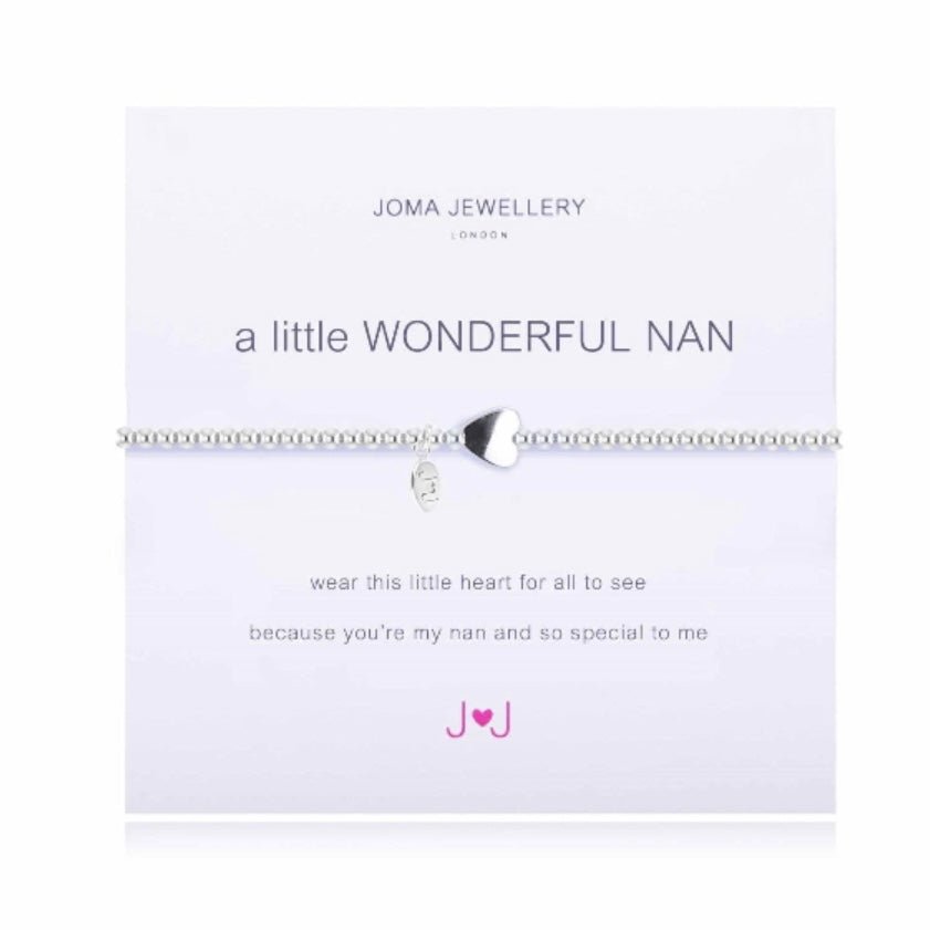 Joma Jewellery - A Little Bracelet Wonderful Nan - Lulu Loves Home - Jewellery