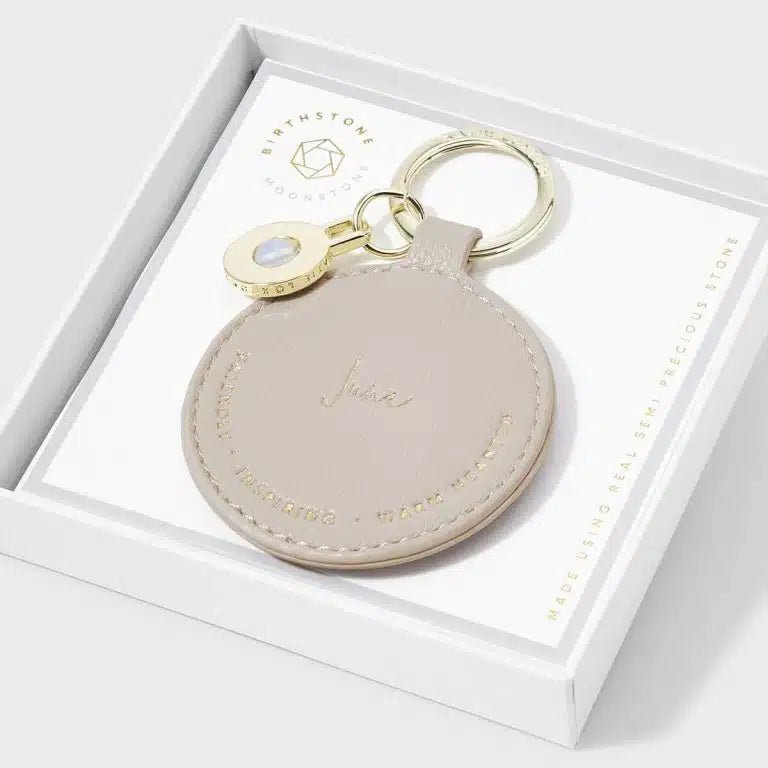 Katie Loxton Birthstone Keyring - June - Lulu Loves Home - Bags & Accessories