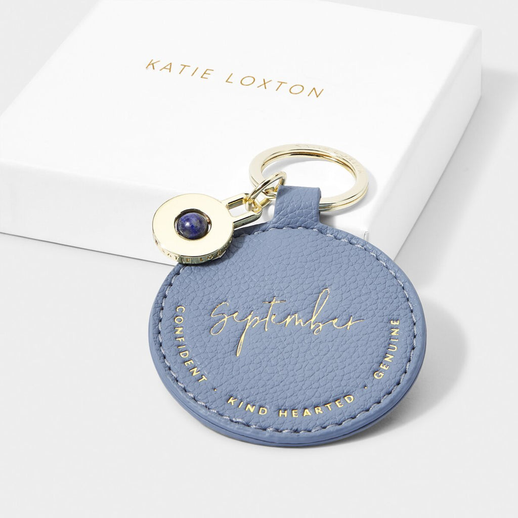 Katie Loxton Birthstone Keyring - September - Lulu Loves Home - Bags & Accessories